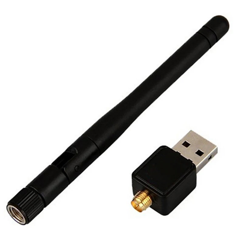 2 4 ГГц 150 Мбит/с беспроводной USB Wi-Fi сетевой адаптер с антенной 802.11AC | Компьютеры и