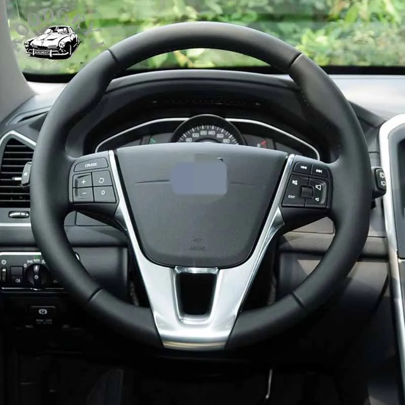 ABS рамка руля накладка декоративные наклейки подходят для Volvo XC60- стайлинга автомобилей