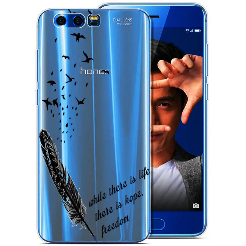 Phone Case for Huawei Honor 7C RU Soft Silicone Cover 10 V10 9 V9 Smart TPU 7A 7X lite 8X Fundas |