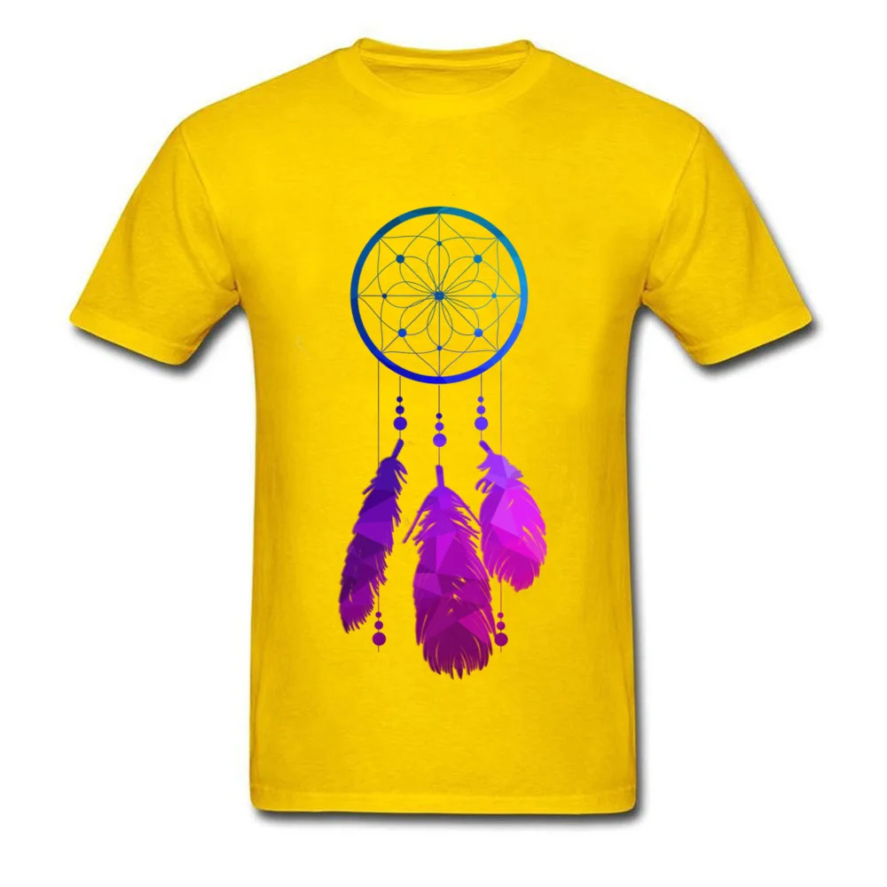 Geo Neon Dreamcatcher футболка с круглым вырезом Лето/Осень Повседневные Топы И Футболки