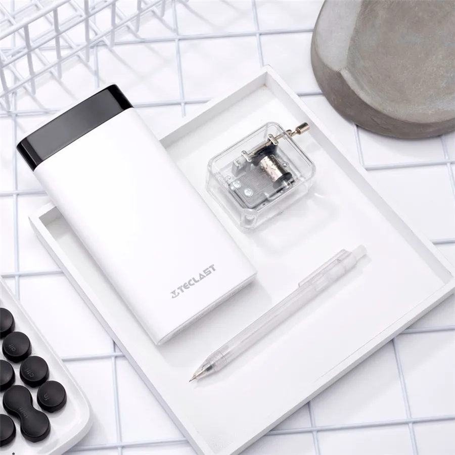 Teclast 20000 мАч power Bank двойной USB выход 8Pin и Micro вход мобильный внешняя батарея для