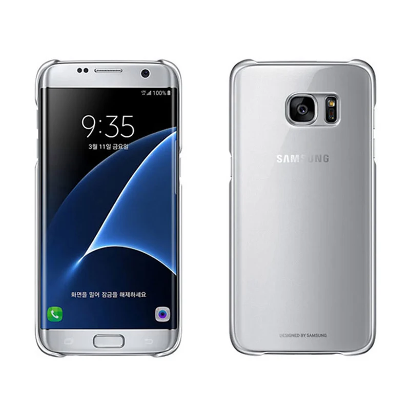 SAMSUNG прозрачный защитный чехол для телефона GALAXY S7 edge G9350 G9300 G930A G935F ультра тонкий защитный чехол