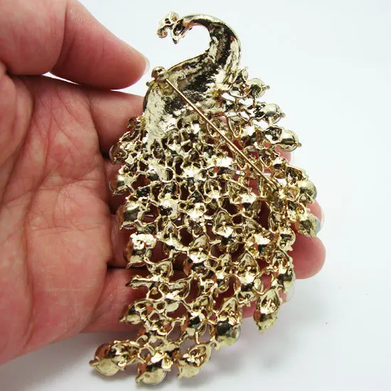 Модная брошь в виде птицы павлина 4 33 дюйма | Украшения и аксессуары