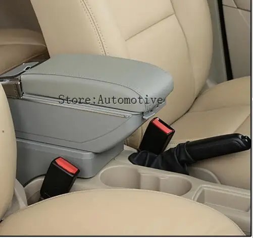 Для Citroen c-elysee/для peugeot 301 подлокотник центральный магазин содержание коробка для хранения с держатель стакана, пепельница аксессуары 2012