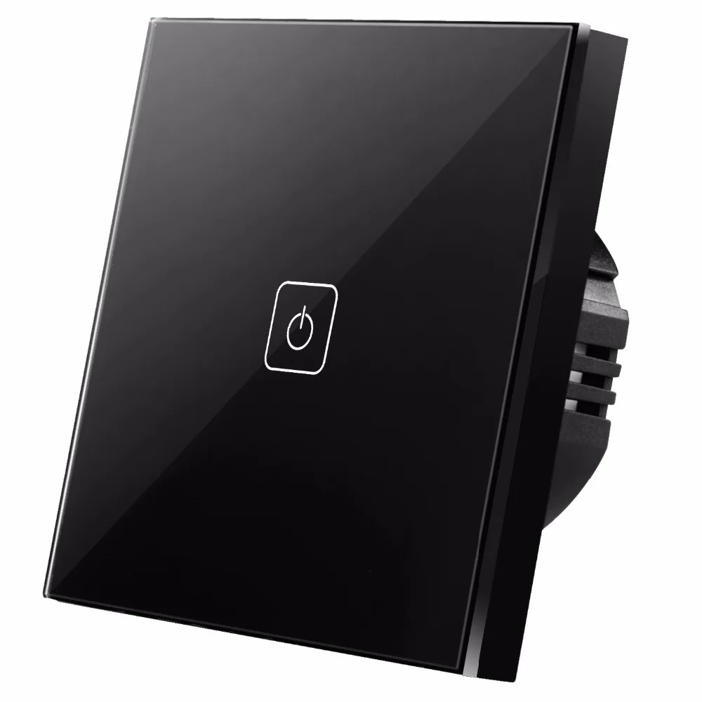 Bdnda D-601B Padrao DA UE прерыватель Inteligente de Remoto/Touch Light Touch 170 В 240 до Painel Vidro Prova Dagua |