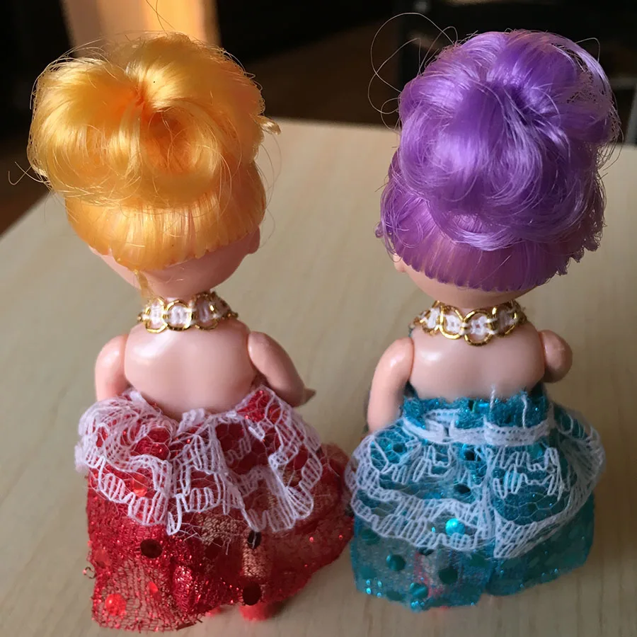 4 шт./лот милая кукла игрушка подвижное тело с одеждой куклы Келли смешанный стиль