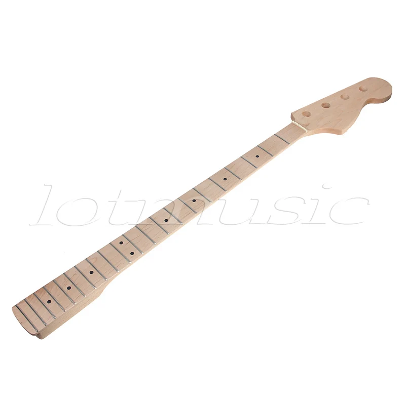 Бас гитары средства ухода за кожей Шеи Клен 4 Строка 21 лада для кленовый басовый