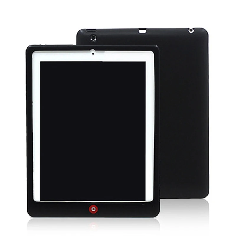 + Бесплатная Пленка чехол для iPad 2 Capa Para ультра тонкий противоударный силиконовый