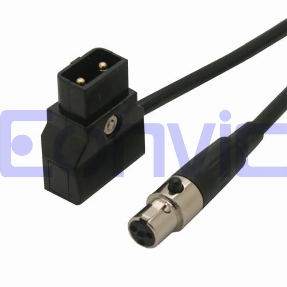 Tvlogic VFM 5.6&quot Monitor 39' D-Tap Male to Female (Tinny) MINI XLR 4 Pin cable | Wiring Harness