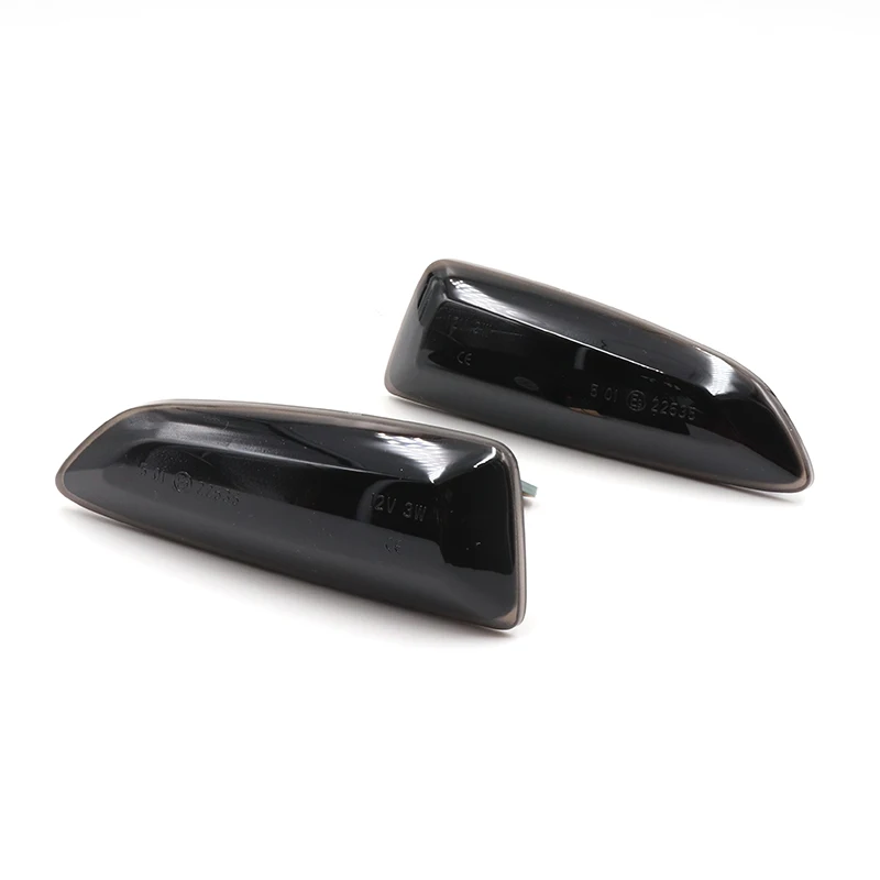 Светодиодные желтые мигающие поворотники с динамической подсветкой для Opel Astra Zafira C Insignia B Grandland X 2017+.