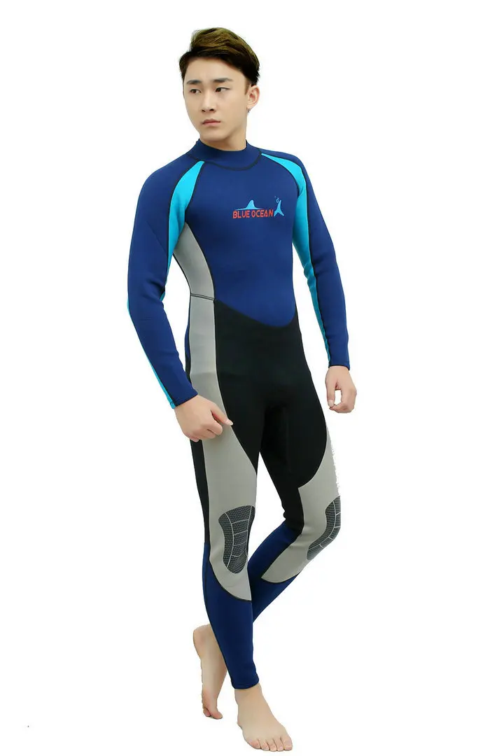 Гидрокостюм для подводного плавания 3 мм 2 костюмы мужчин неопреновый купальник