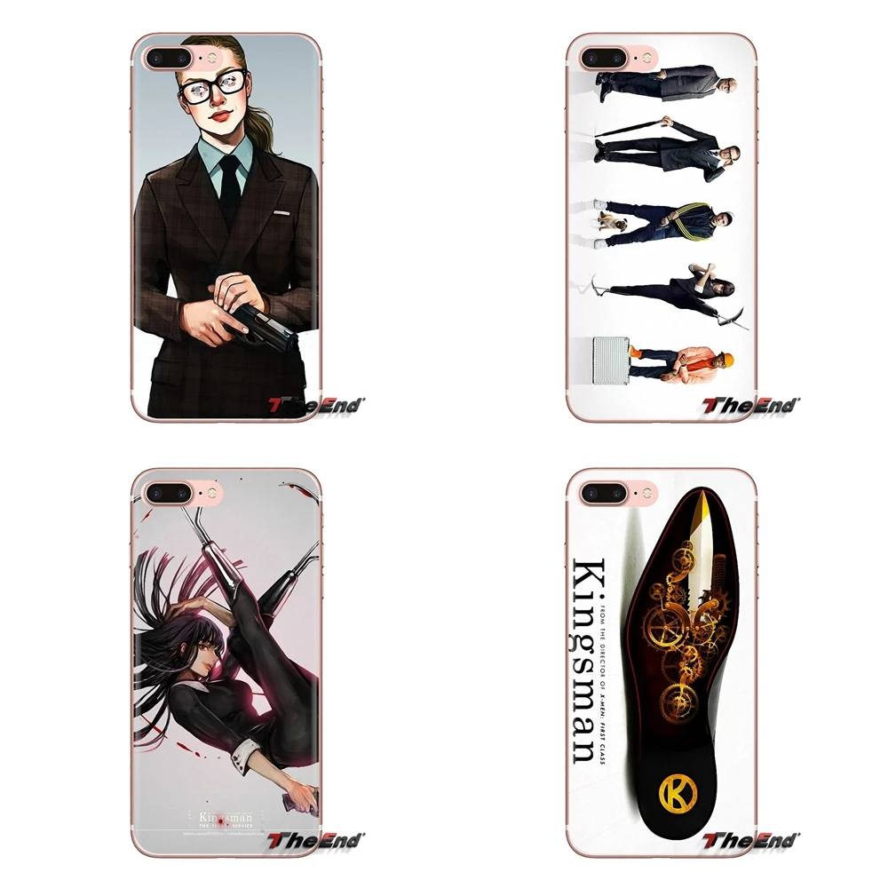 Kingsman Harry The Secret Service Movie For Samsung Galaxy A3 A5 A7 A9 A8 Star A6 Plus 2018 2015 2016 2017 TPU Transparent Cases |