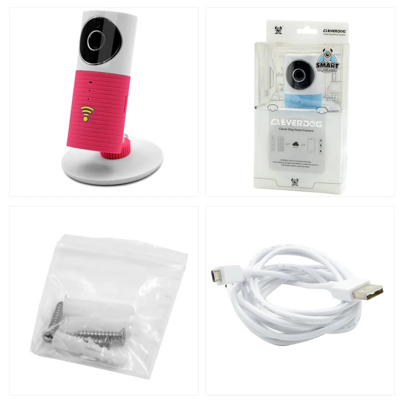 Clever Dog Wireless Babyfoon Camera Baby Monitors with Motion Detection 2 Way Talk P2P Wifi Monitor | Безопасность и защита