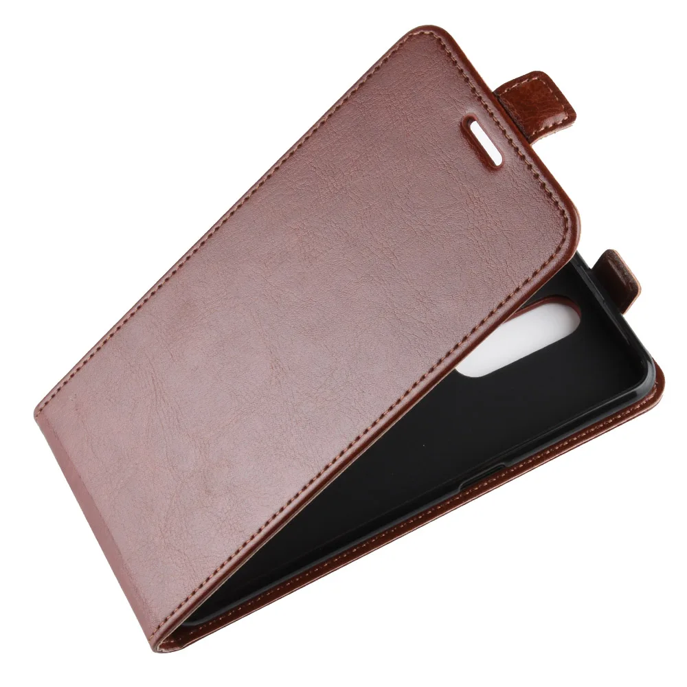 Флип-чехол для OPPO R17 Pro кожаный плотный однотонный с отделением карт | Мобильные