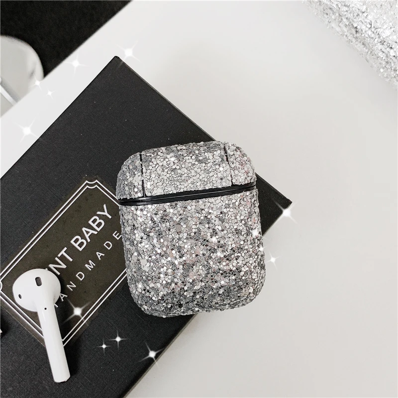 GlamPhoneCase Blingbling Блестящий Airpods1/2 поколение защитный чехол Apple беспроводная Bluetooth