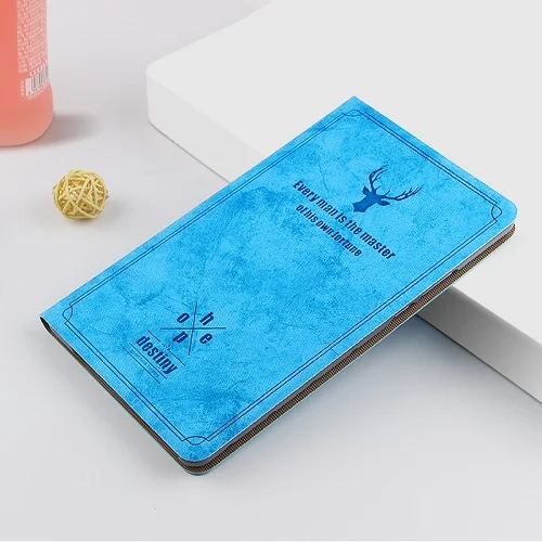 Для HUAWEI Mediapad M5 lite, 8,0 дюймов, кожаный чехол с откидной крышкой, ультра тонкий, высокое качество, с PC+ PU держателем, для 8,0 дюймов, pc tablet - Цвет: blue