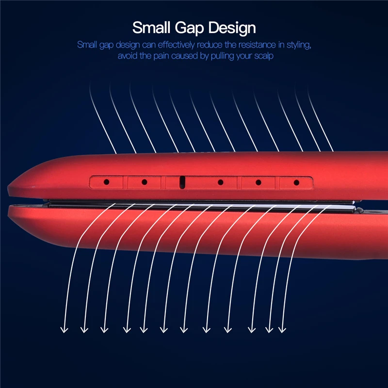 Турмалиновый керамический утюжок для волос паровой спрей выпрямитель завивки