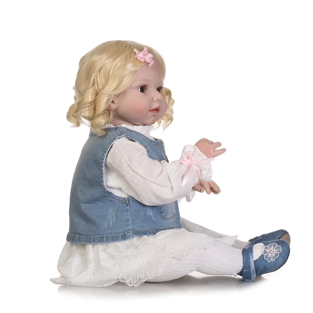 2017 Новый дизайн модная Реалистичная кукла-Реборн мягкая силиконовая виниловая