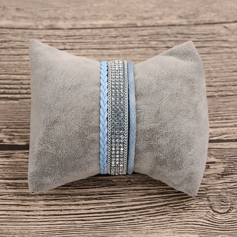 Новинка женские простые манжеты STRATHSPEY кожаные браслеты для девушек магнитные