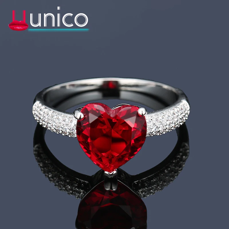 

2019 New Fashion Wedding Rings For Lady Jewelry Gift Multicolor Zirconia Party Women Engagement Ring With Silver Color Crystal