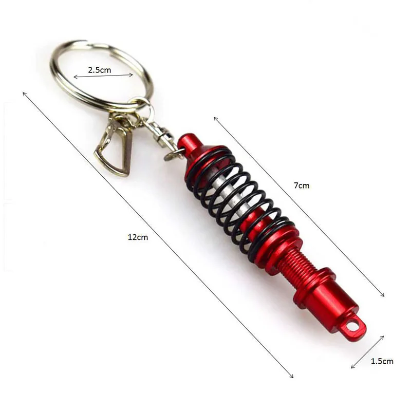 Автомобиль Coilover подвеска брелок кольцо Весна Амортизатор для Ford VW Audi BMW Toyota Kia Mazda