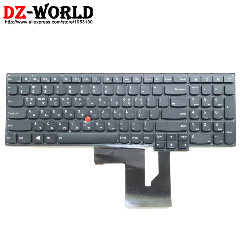 KR KB новый оригинальный для Lenovo Thinkpad S531 S540 Корейская клавиатура с подсветкой KOR