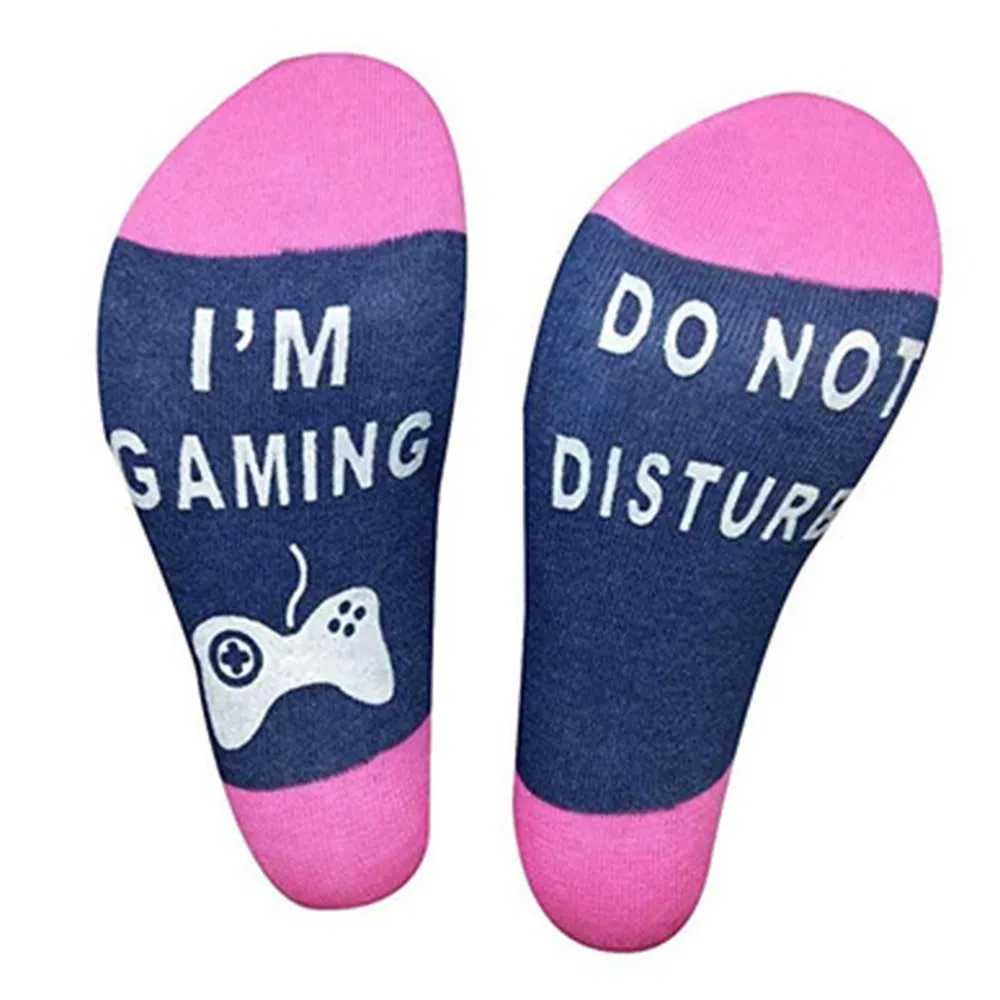 Носки унисекс новые хлопковые носки с надписью не беспокоить и I Am Gaming|Носки| |