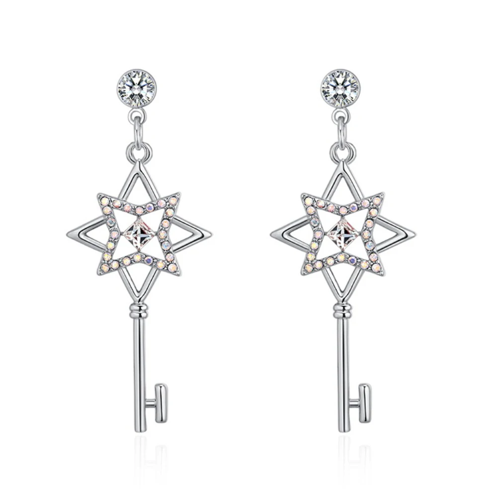 Очаровательное ожерелье с подвеской в виде ключа цветком Ms Betti для женщин детей