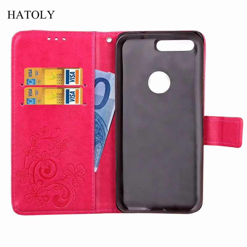 Для Google Pixel Флип Кожаный Чехол Стенд Wallet HTC Пикселей 5 дюймов Карты Держатель