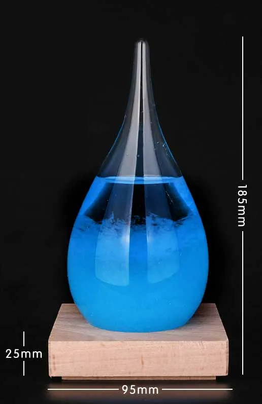 Цветная светодиодная бутылка для прогноз погоды шторма креативный подарок