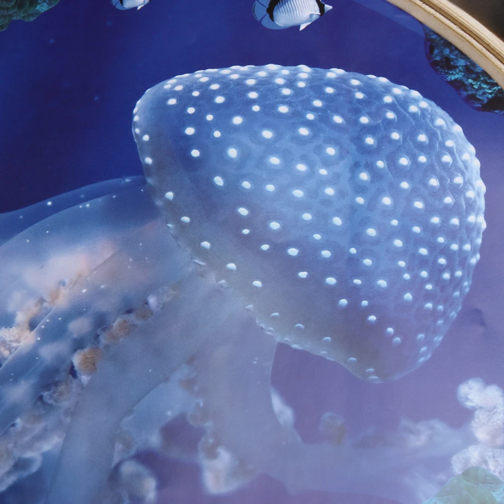 50*50 см поддельные окна 3D морской мир настенные наклейки для гостиной спальни украшения Плакат стены стикеры художественная наклейка