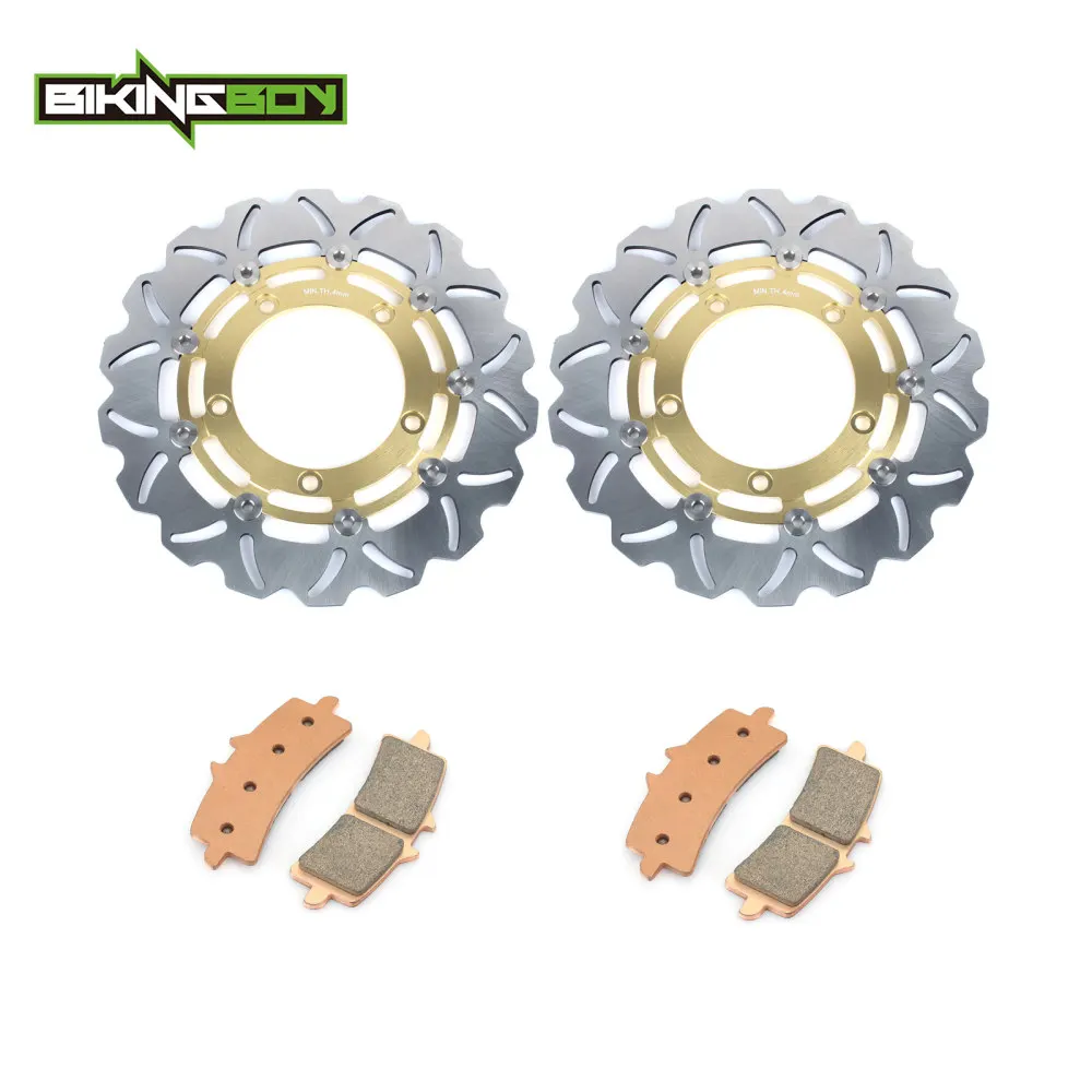 BIKINGBOY 13 14 15 16 17 для Suzuki GSX1300RA Hayabusa GSXR 1300 ABS GSX-R передние тормозные диски роторы +