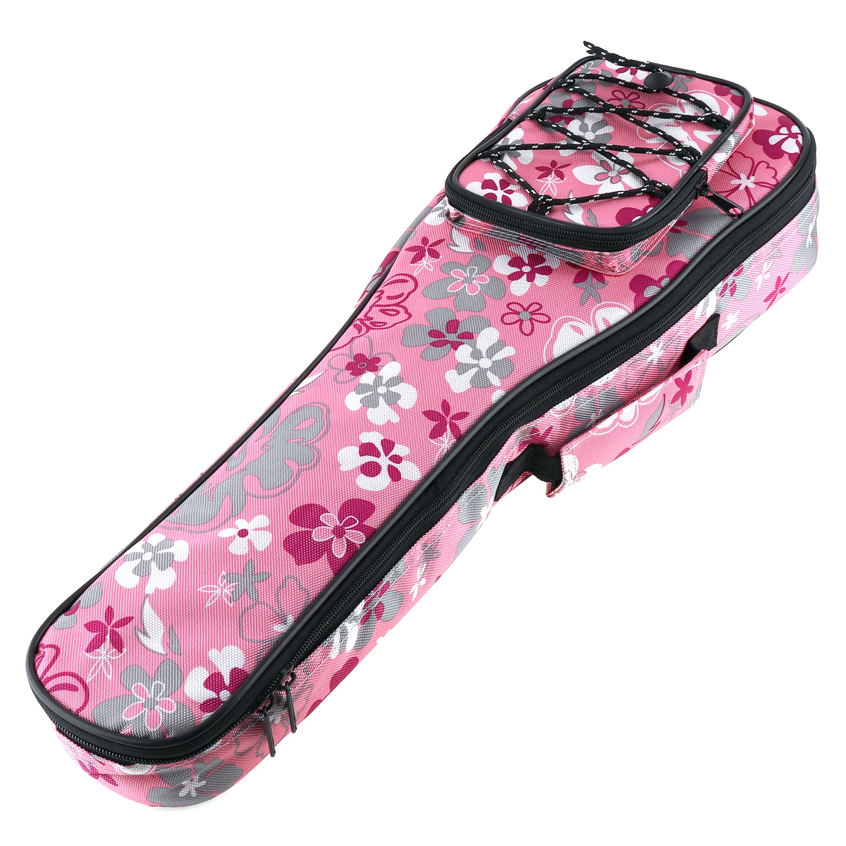 

21 Inch Printed Colorful Ukulele Bag 10mm Cotton Soft Case Gig Ukelele Mini Guitar Backpack 2 Colors Optional