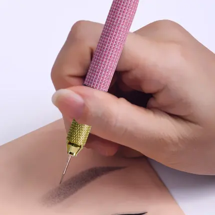 Multi-function Double Head Microblading Pencil Colorful Semipermanent Makeup Manual Tattoo Neddle Eyebrow Lips Tatoo Pen Sale