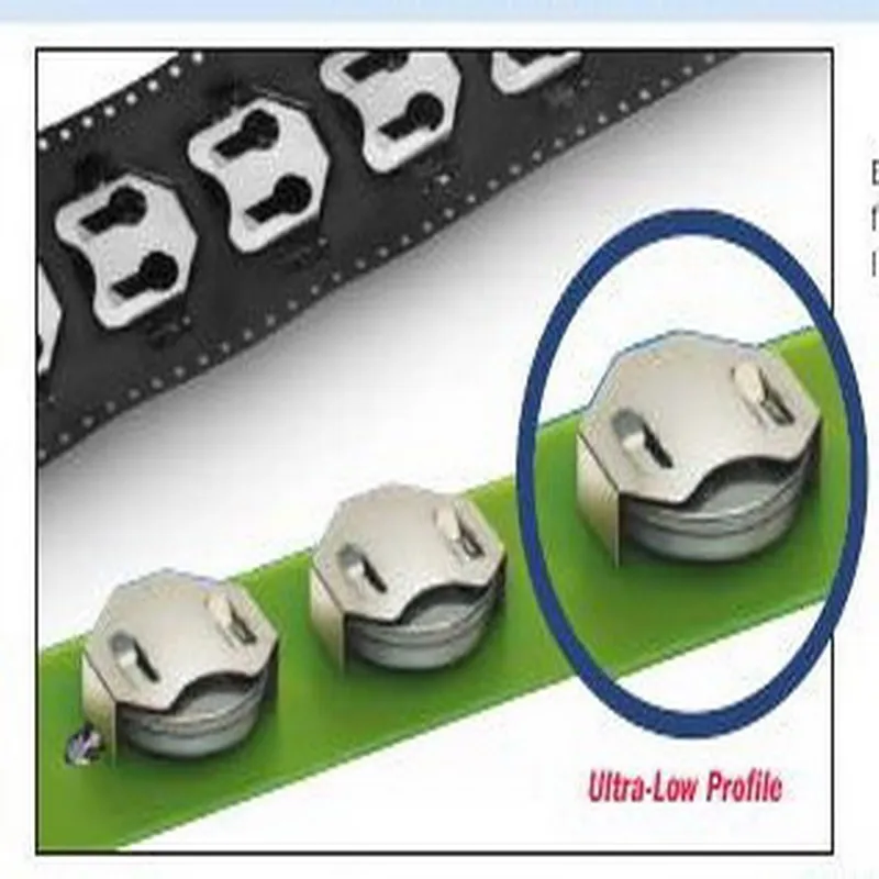 Металлические кнопки батареи держатель для таблетка батарея CR2477 подключаемого