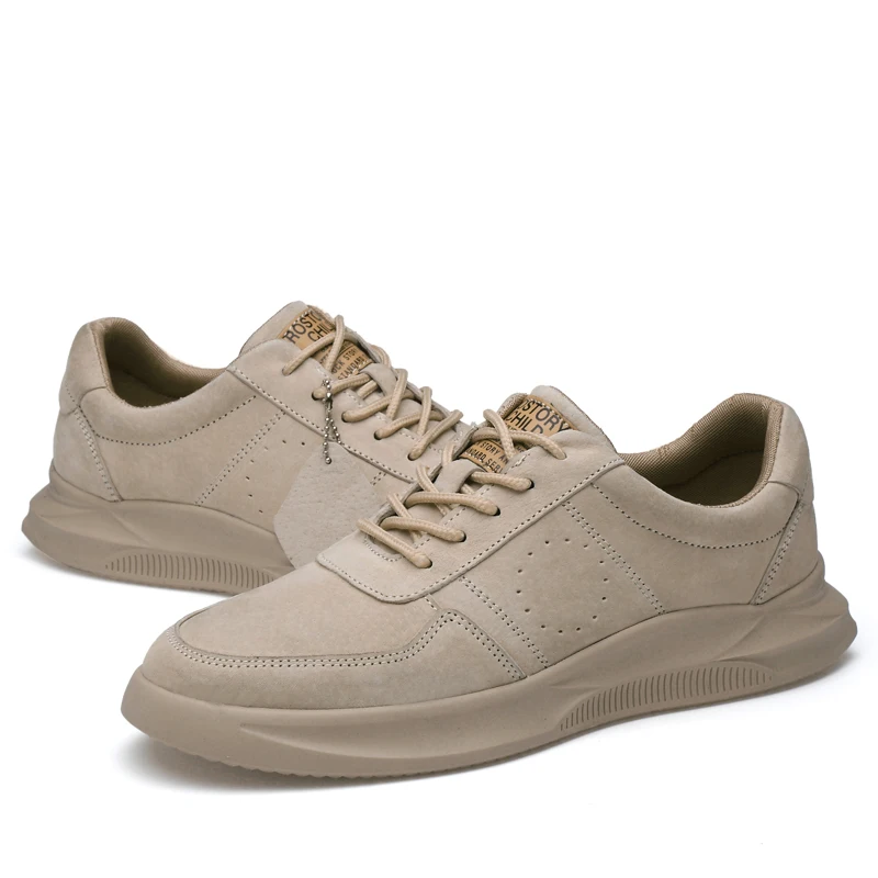 Весенне-осенняя мужская обувь Martin Повседневная из мягкой замши на шнуровке в