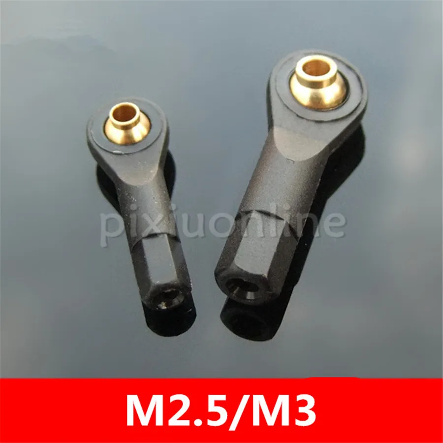 

K920b High-type Nylon Ball Joints M2.5/M3 Brass Ball Links DIY Model Airplane Making Connecting Parts Free Shipping Russia