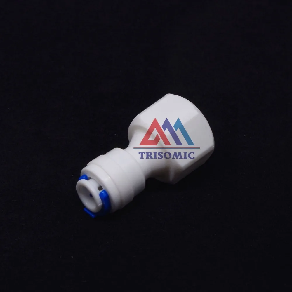 1/4 &quotOD Tube Quick Pushfit 3/8&quot BSP Женский фитинг соединение Аквариум RO фильтр для воды