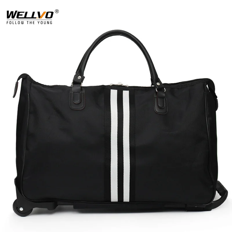 Wheeled Bag For Women Travel bag with 2 Wheels Trolly Bag Fo