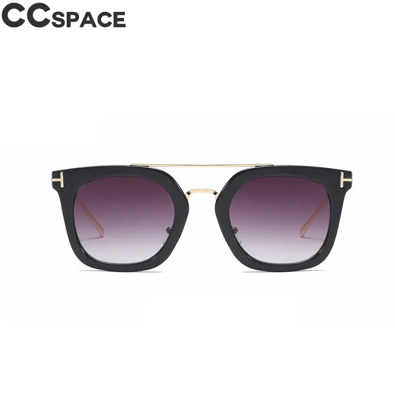 Ретро солнцезащитные очки с двойным лучом для мужчин и женщин модные сплав ноги