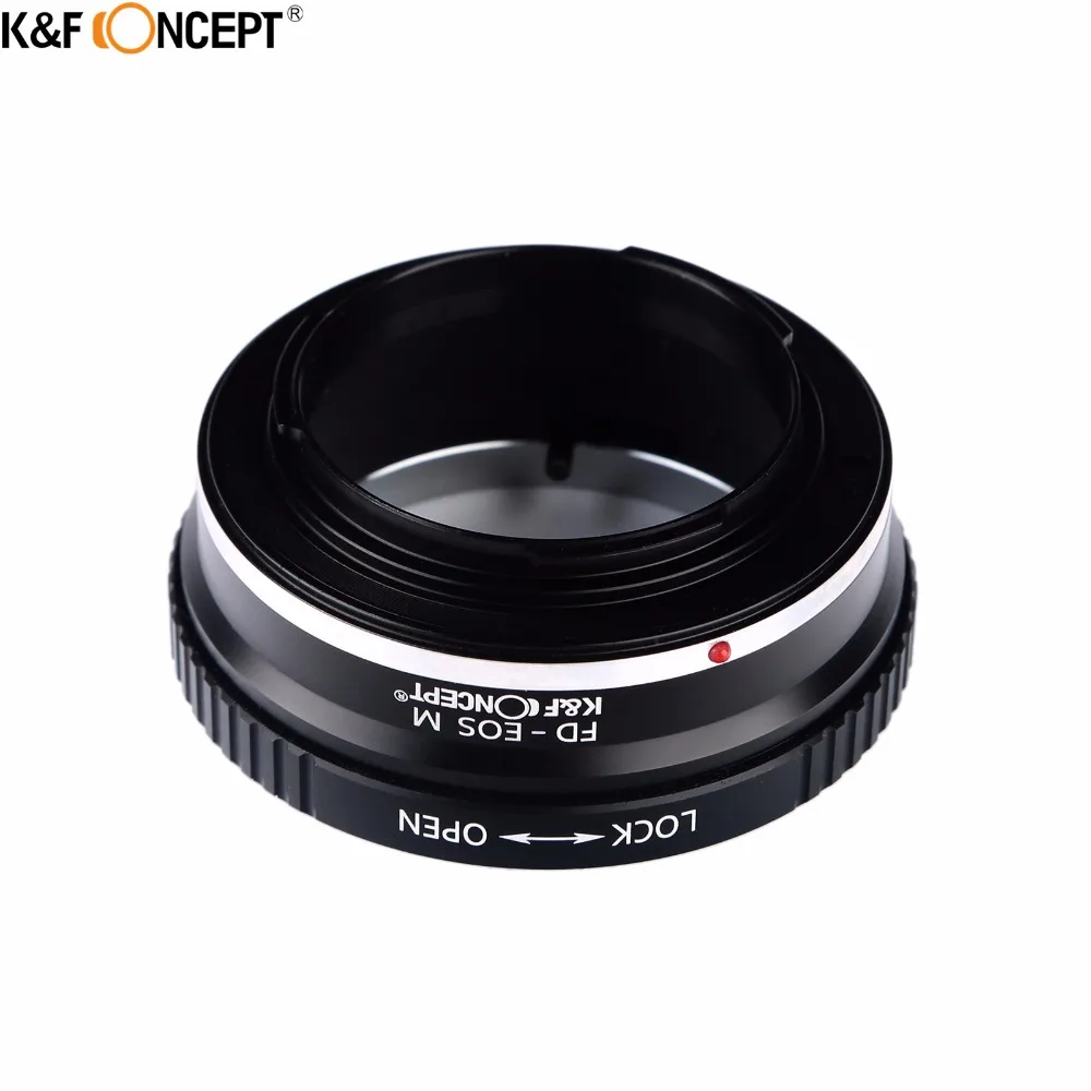 K & F CONCEPT для Canon FD EOS M Camera Lens Adapter Ring монтажа to EF Mount Body|adapter ring|eos meos m canon |