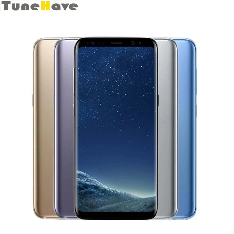 Samsung Galaxy S8 G950U/G950F/G950FD 99% Новый 5 8 &quotОригинальный разблокированный 4 Гб ОЗУ 64 ПЗУ