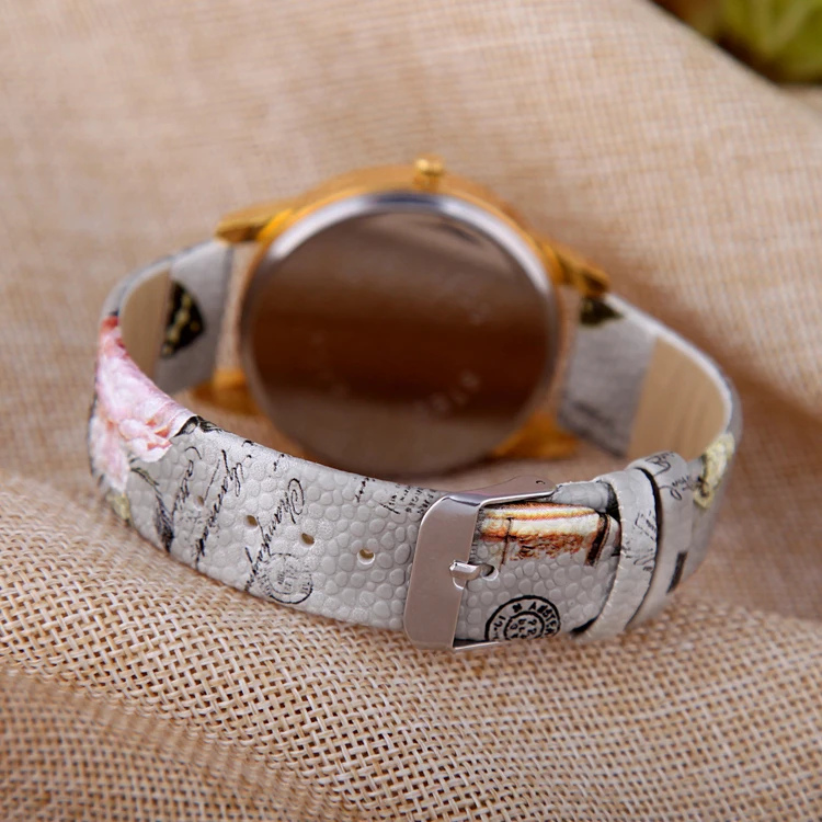 Женские повседневные часы красивые со стразами и цветком наручные с бабочкой |