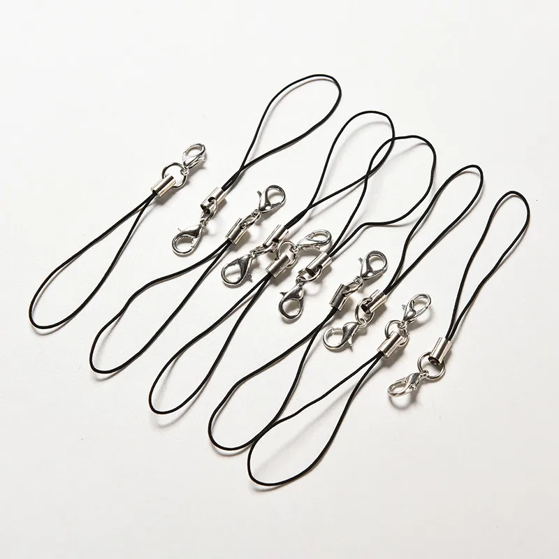 100 шт. цепочка для телефона с застежкой карабином|Ремешки телефонов| |