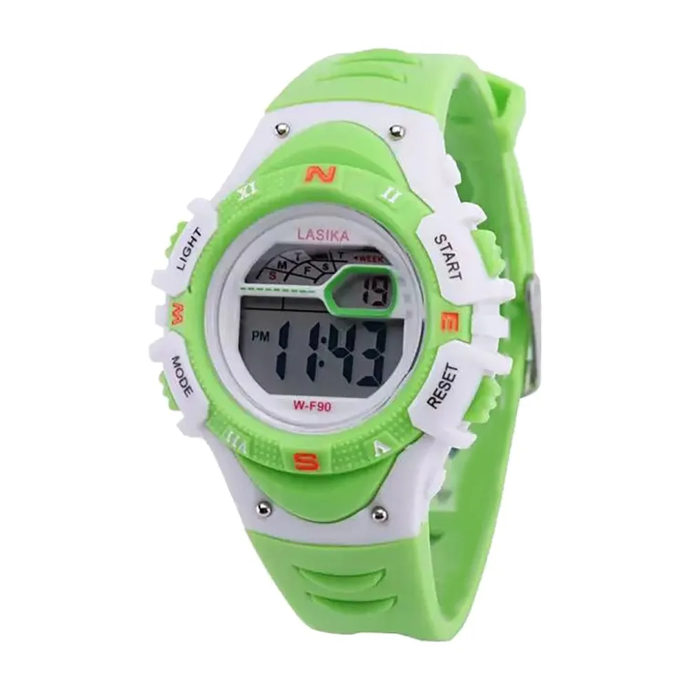 Модные яркие разноцветные детские часы цифровые для детей мальчиков и девочек