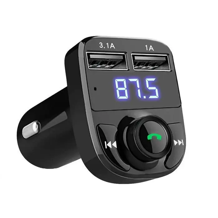 Wireless Bluetooth Car Kit MP3 Music &lt 5 Meter Player Dual USB Max 5V DC/3.1A(1A port + 3.1A port) Charger | Автомобили и