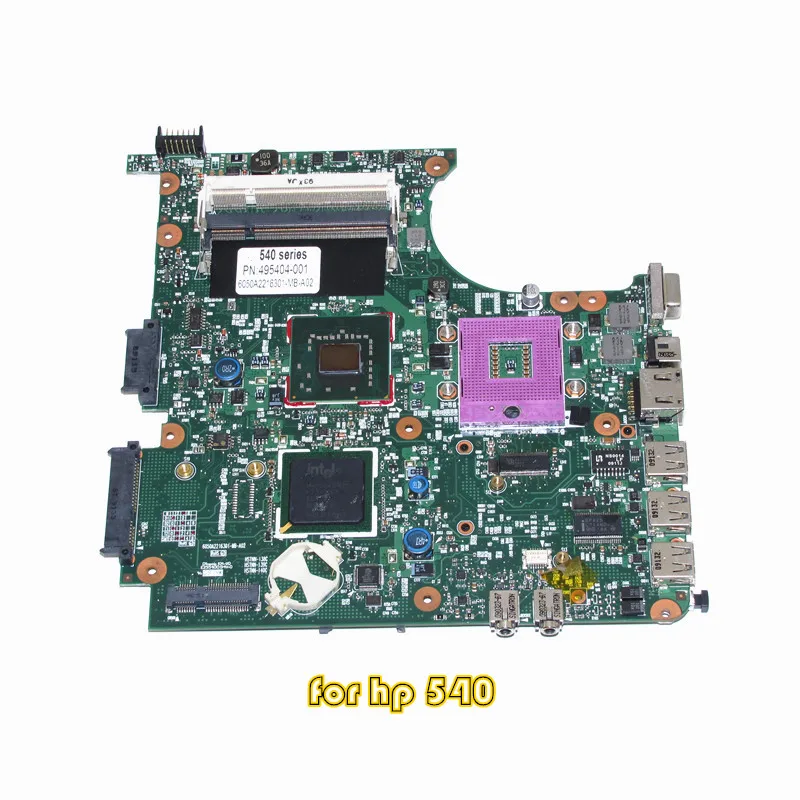Материнская плата NOKOTION 495404 001 для ноутбука HP Compaq серии 540 6050A2216301 MB A02 GLE960 DDR2