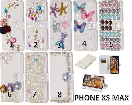 Кожаный чехол для iphone 5 6 7 8 X XR XS Max plus|Чехлы-портмоне| |