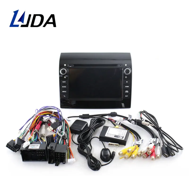 Автомобильный DVD плеер на Android 10 0 для Fiat Ducato 2009 2010 2011 2012 2013 2014 2015 Citroen Jumper Peugeot Boxer 1 Din