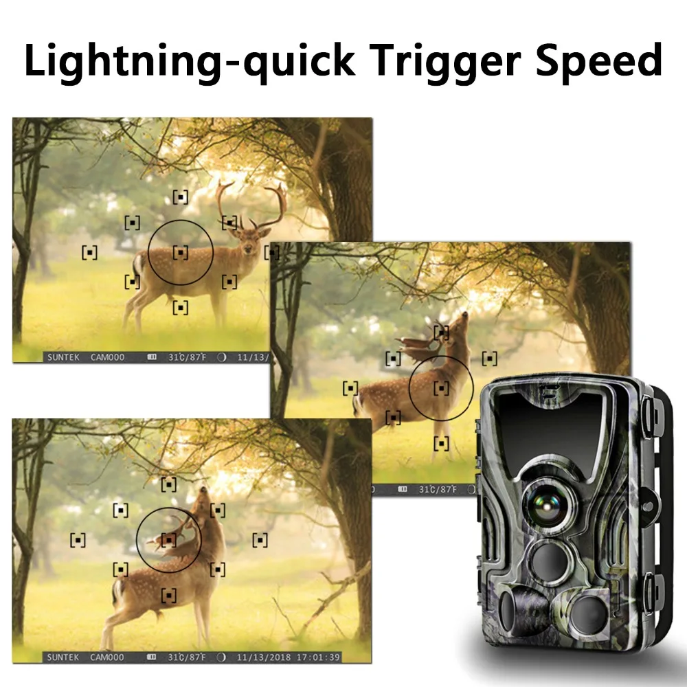 Goujxcy HC801 Trail camera 16mp 1080p 940nm инфракрасный светодиодный охотничий фотоаппарат ночного видения фото ловушки Водонепроницаемая камера Scout suntek